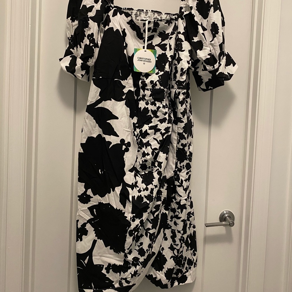 🔥FINAL SALE PRICE🔥 CJR Floral Puff Sleeve Dress - Picture 7 of 9